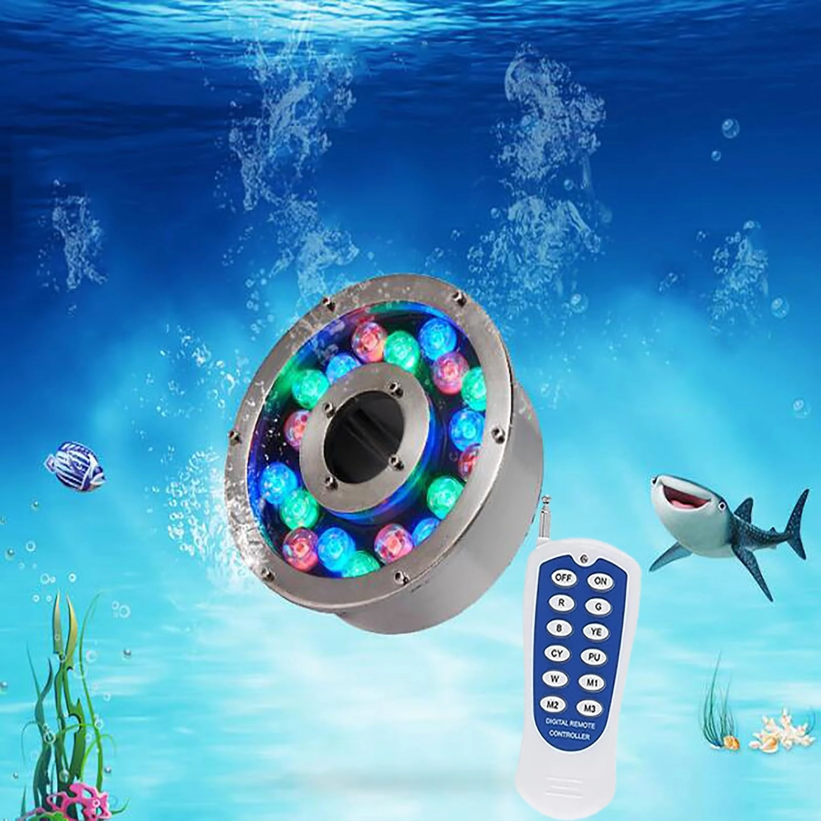 Llpsmeng LED Underwater Pond Lights
