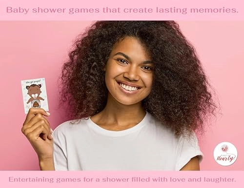 Baby Shower Games - 66 pcs Adult English