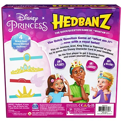 Hedbanz Disney Princess + Hedbanz Frozen - Ages 6 and Up
