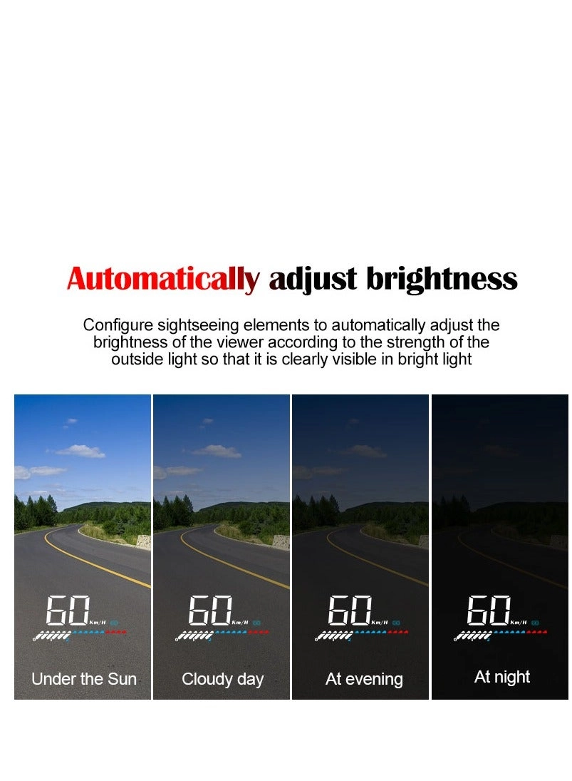 M7 - Head Up Display 3.5in Full HD
