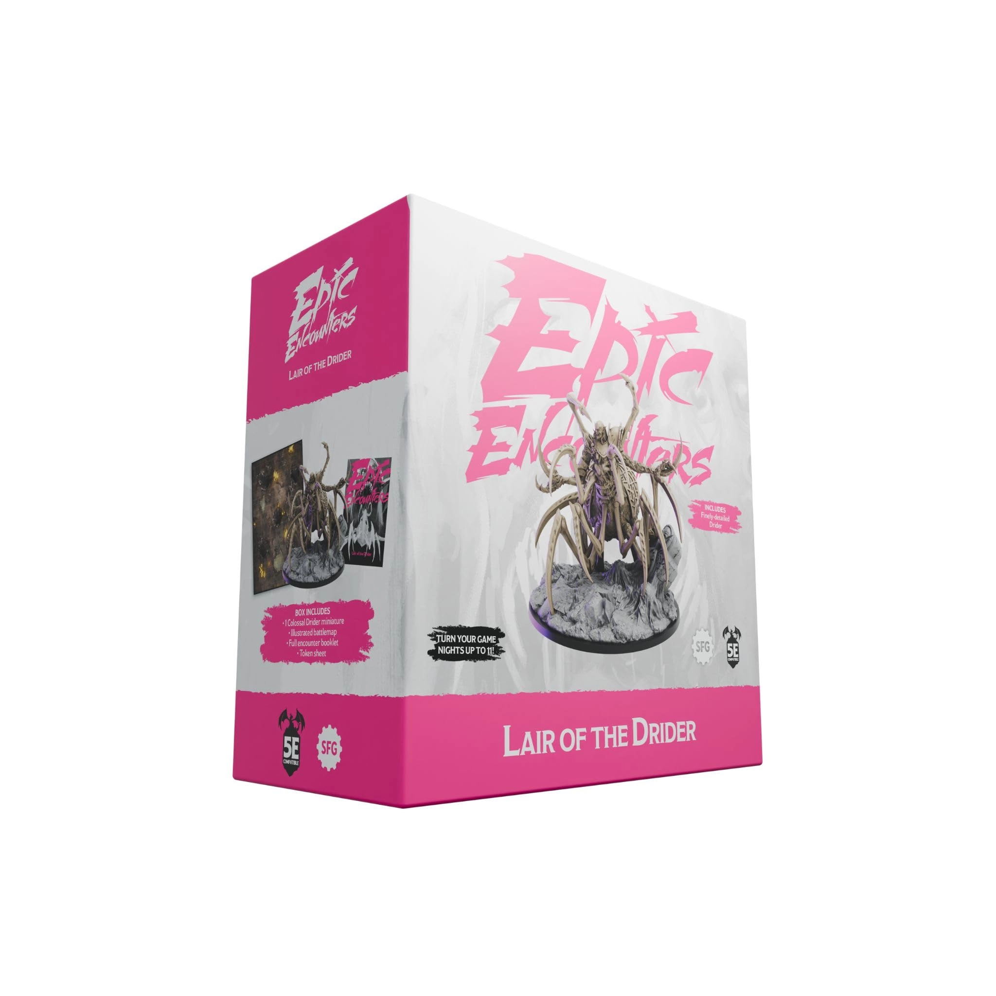 Steamforged Games Epic Encounters: Lair of the Drider - 5e-compatible