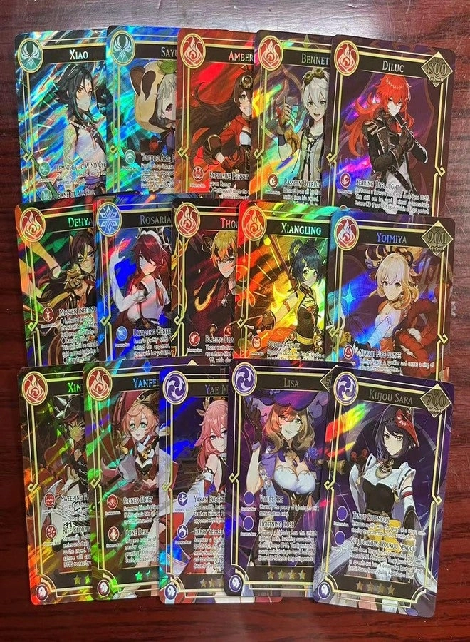 Kamisato Ayaka ZhongLI TCG Collection - English 60pcs