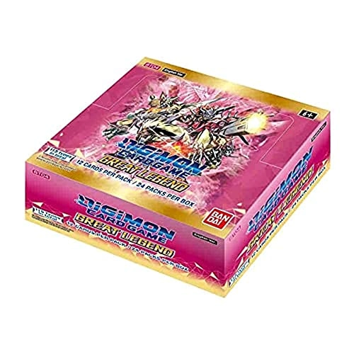 Digimon Version 4.0 Great Legend Booster Box - 12 cards per pack Pack of 24