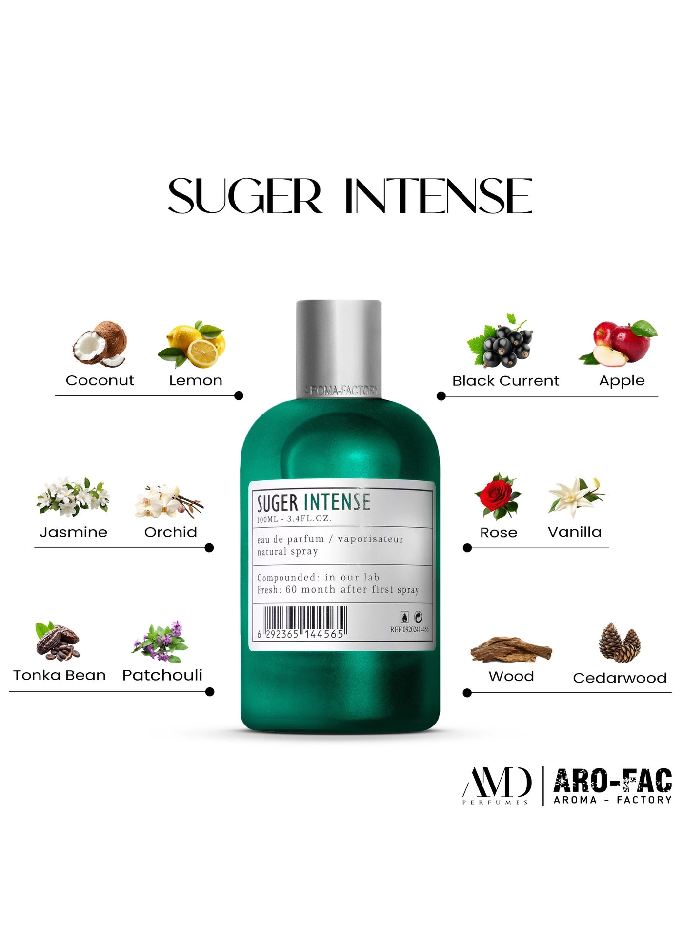 Aro Fac Suger Intense Eau de Parfum 100ml