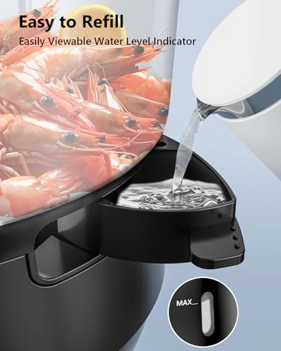 Electric Food Steamer - 13.7 Quarts