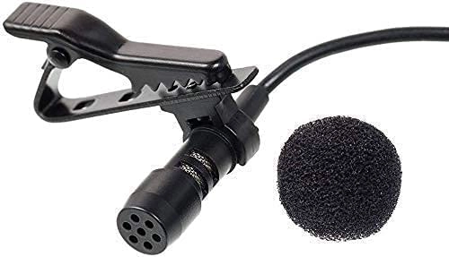 Dynamic Lapel Collar Mic 3.5mm-Mini-Jack Microphone