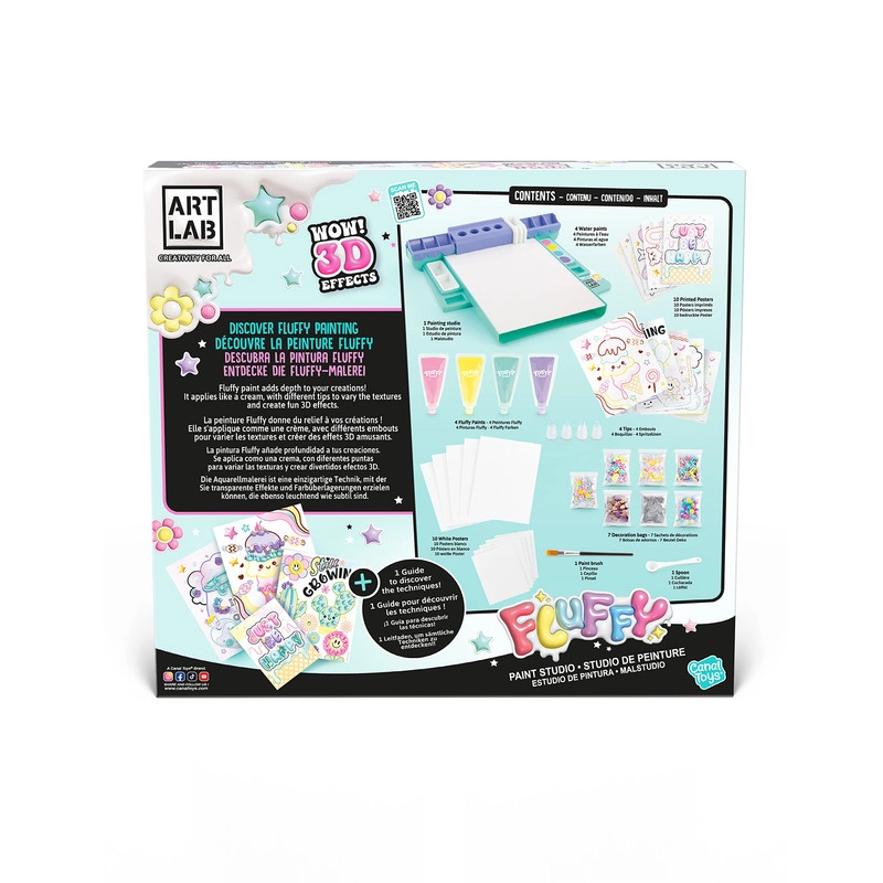 Fluffy Paint Studio Kit - 5+ years