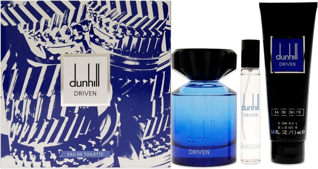 Dunhill Driven Blue - Eau de Toilette 3 Pieces