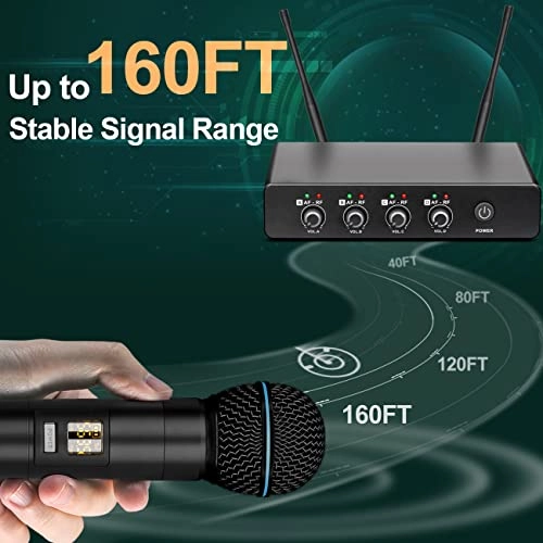 R5 - 4 microphones UHF