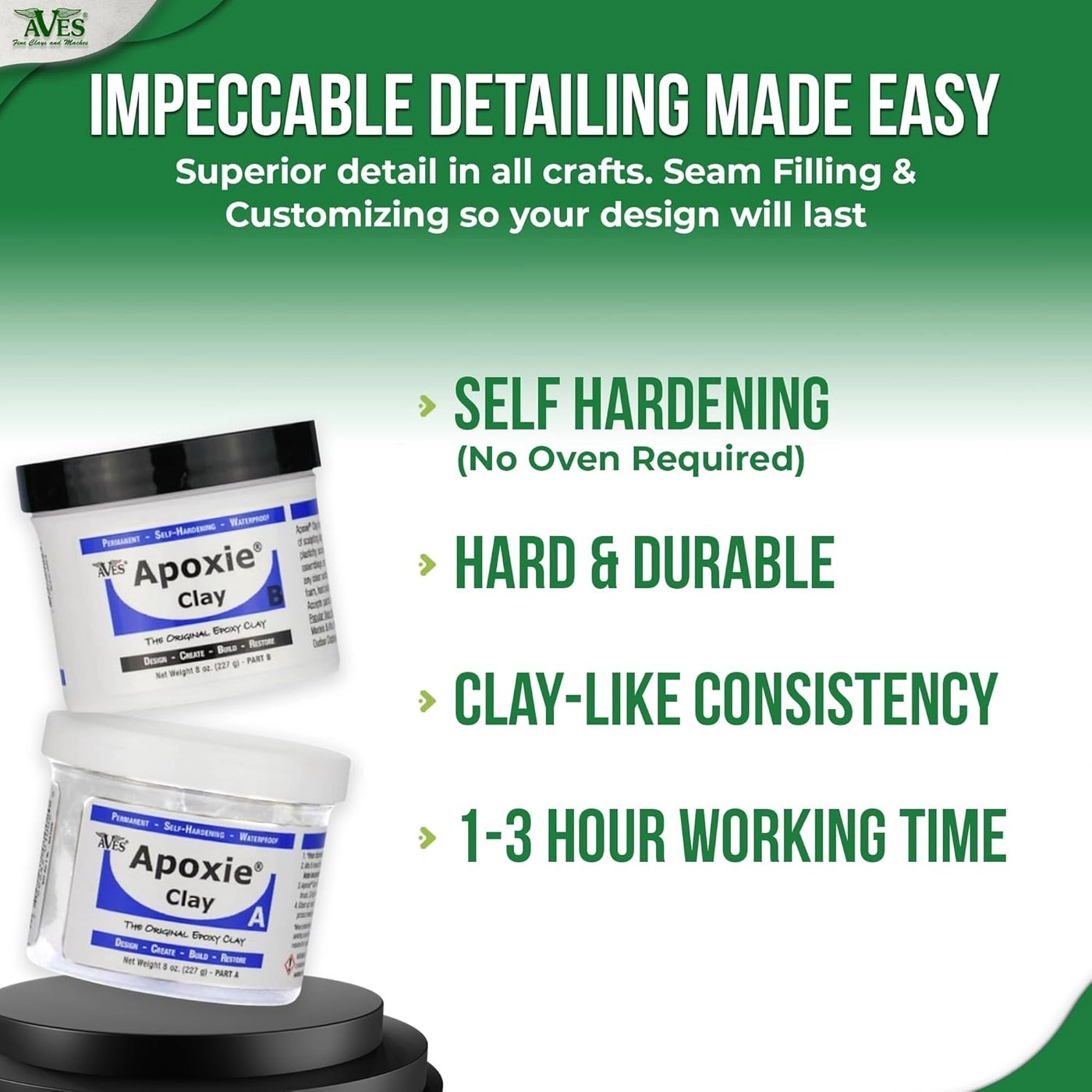 Apoxie Clay - Native Epoxy Clay 453.6g