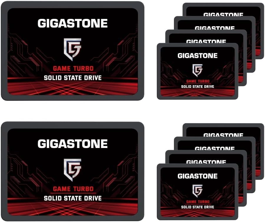 Gigastone GS-SSD-GameTurbo - 256 GB 2.5-inch Pack