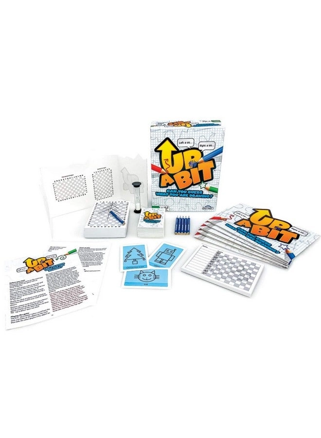 Up a Bit - Ages 8+ 100 Objects Cards, 250 Double Sided Grid Sheets