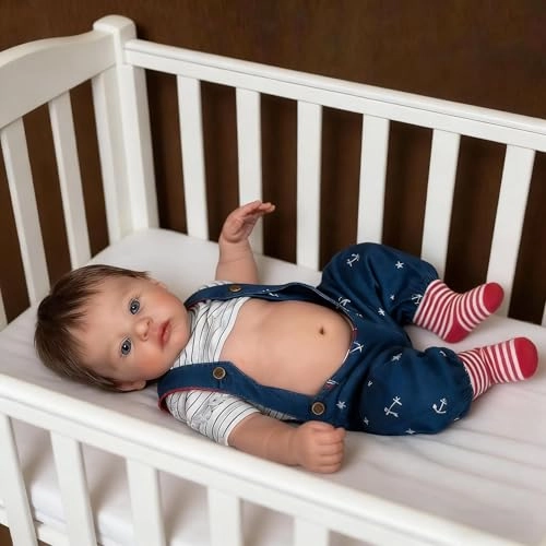 Reborn Baby Doll - 19 Inch Silicone Girl Ages 3+