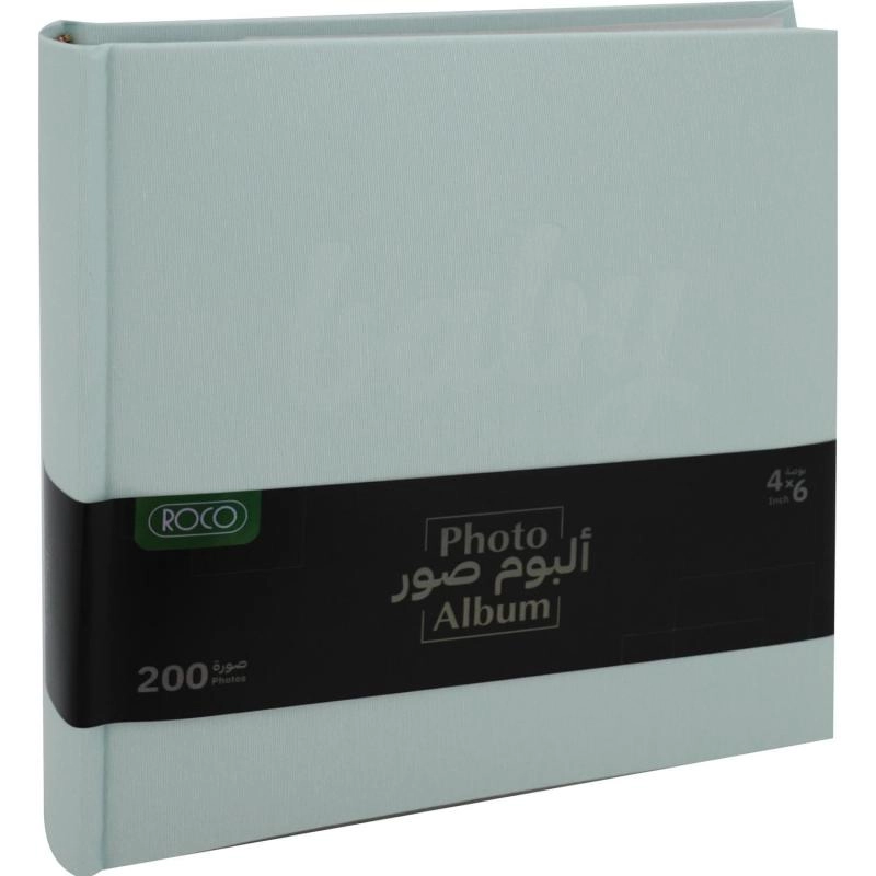 Roco 4x6" 100 Pages Fabric Photo Album