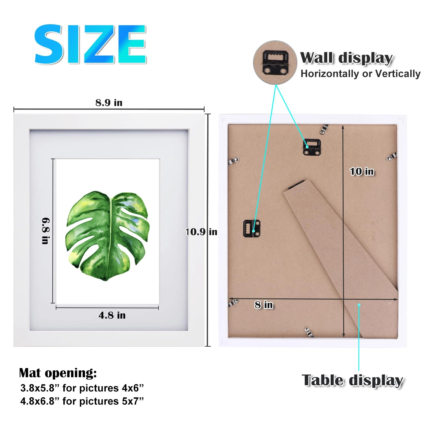 8x10 Picture Frames - 8x10 4