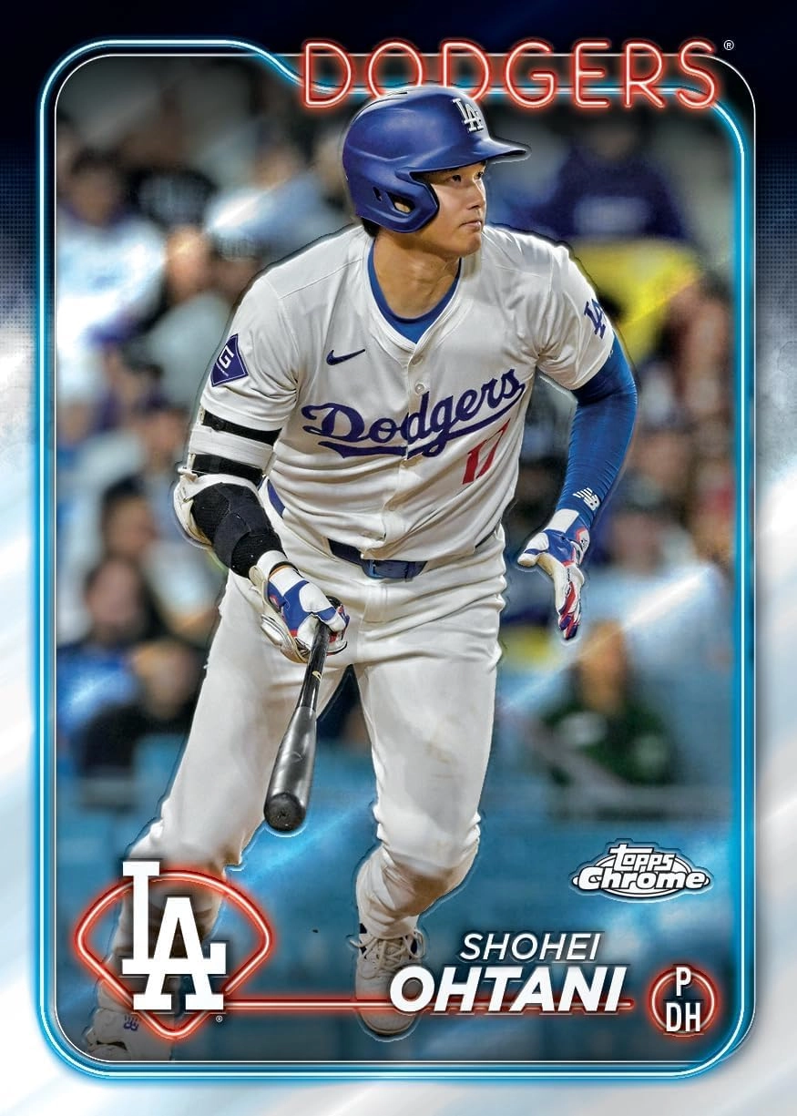 Chrome Baseball Blaster Box - 2024 7 Packs 4 Cards Per Pack