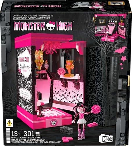 Draculaura's Boo-k Crypt - Draculaura Monster High 301 pcs