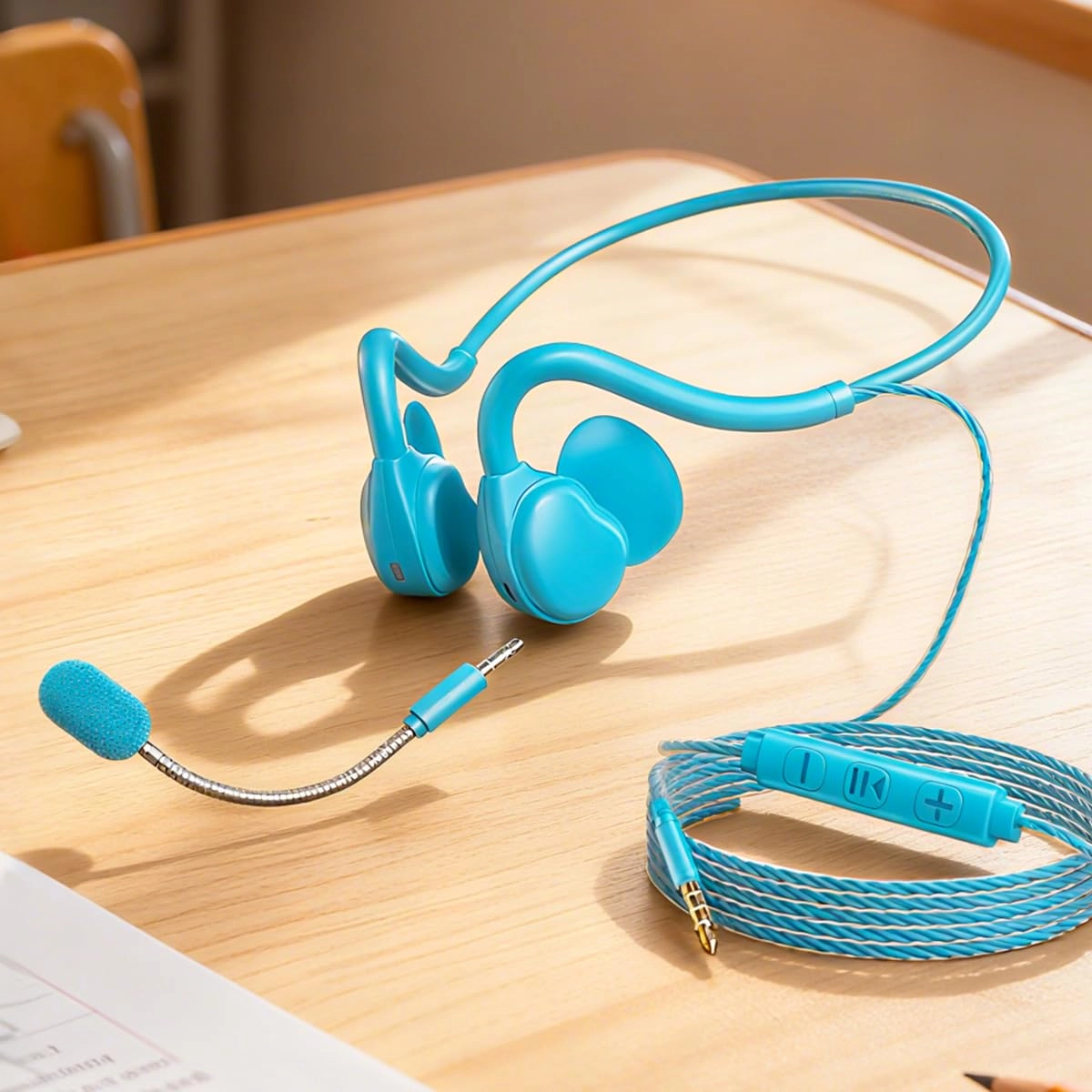 QOEKUEY ET01 Wired Headset