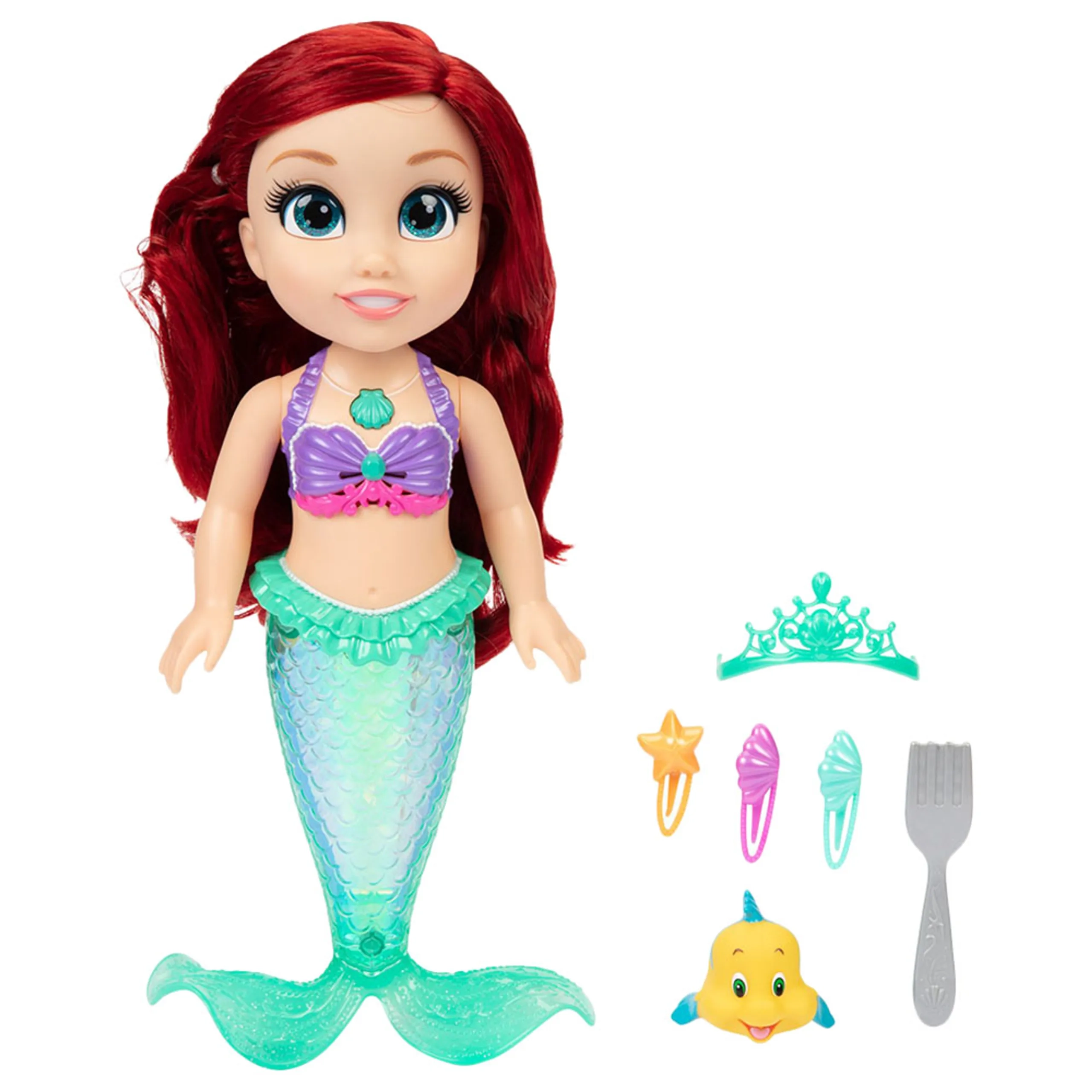 Ariel Doll - Sing & Sparkle Multicoloured
