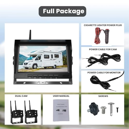 Wireless Backup Camera - night vision wireless 1080P