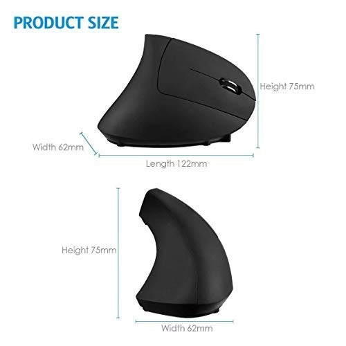 Ergonomic Vertical Mouse - USB