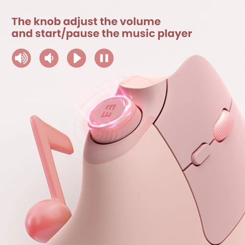 Ergonomic Vertical Mouse - Bluetooth, USB