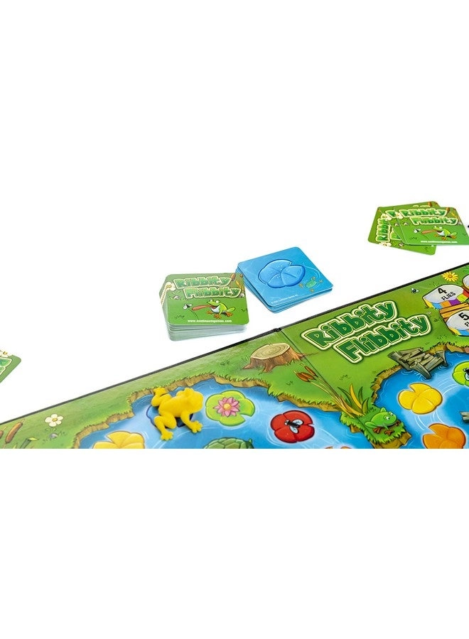 Ribbity Flibbity: The Lily Pad Leaping, Fly Feasting Game, Fun Frog-Themed