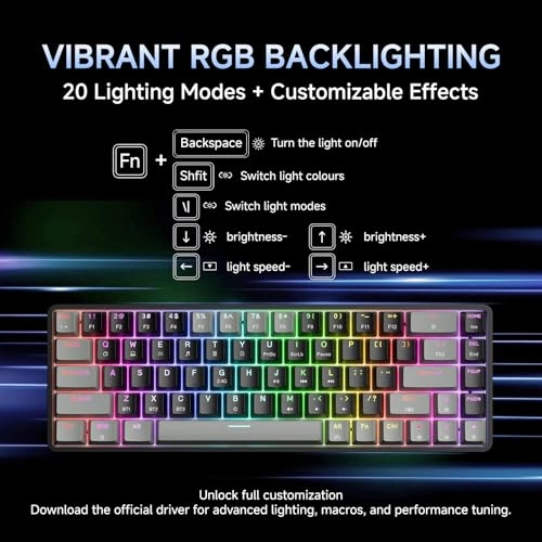 Dk68 - QWERTY Wired/Wireless