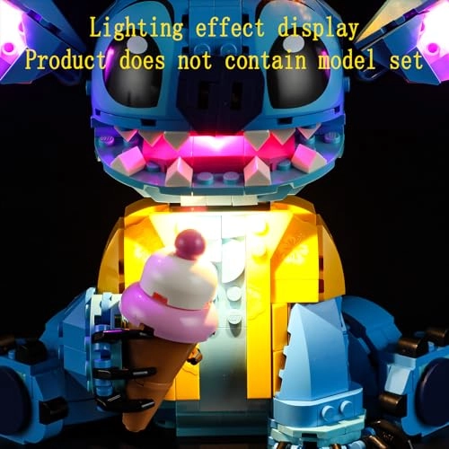 LED Lighting Kit for LEGO Stitch 43249