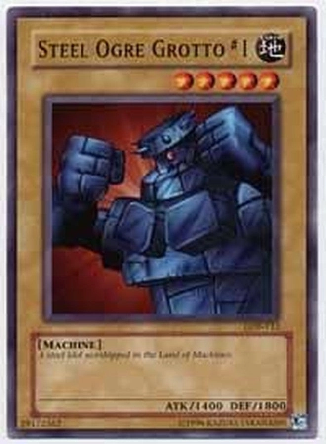 Yu-Gi-Oh! Steel Ogre Grotto #1 LOB-112 - Unlimited Edition Common