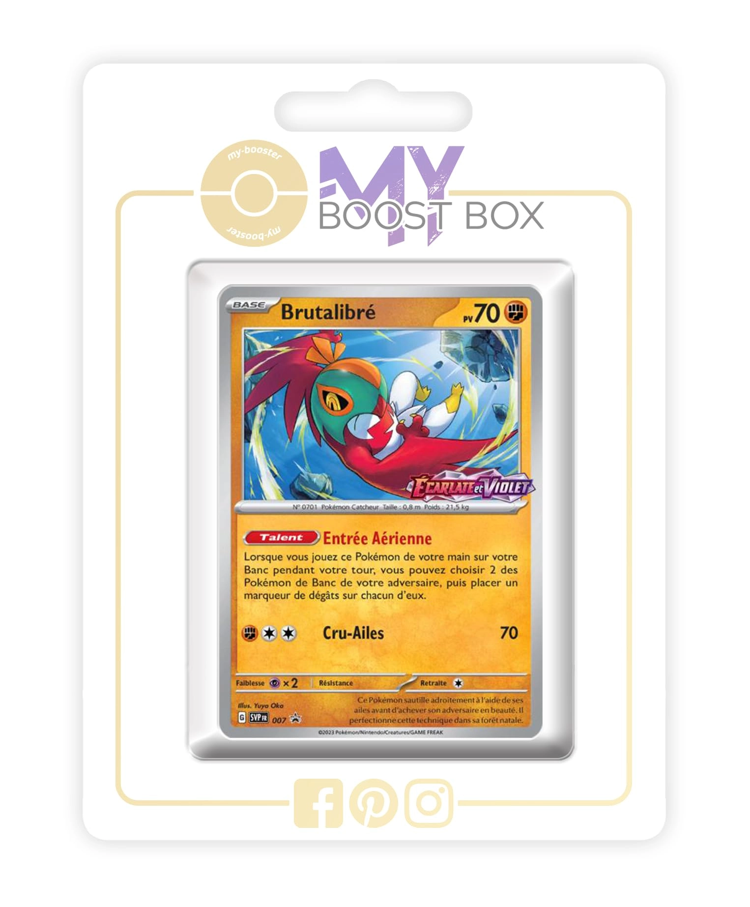 Pokémon Ultraboost X SV01-FR24-UB-217 - French 10pcs