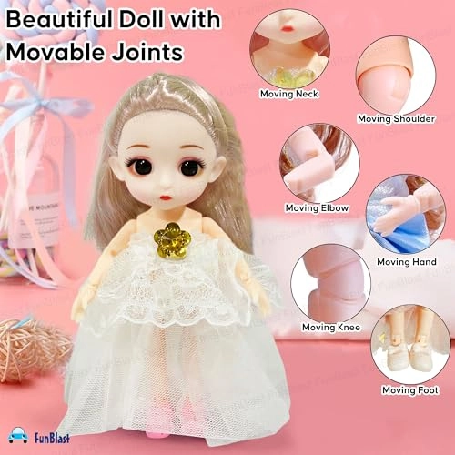 Princess Doll - 16 Cm Plastic Ages 3+