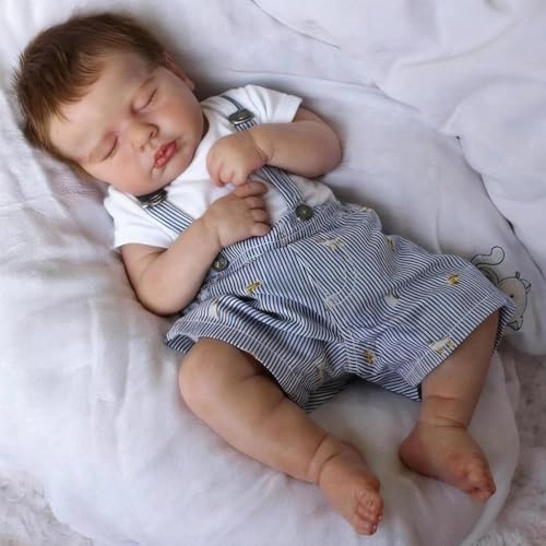 Loulou Reborn Baby Doll - 20 inch Full Body Vinyl Girl Ages 3+