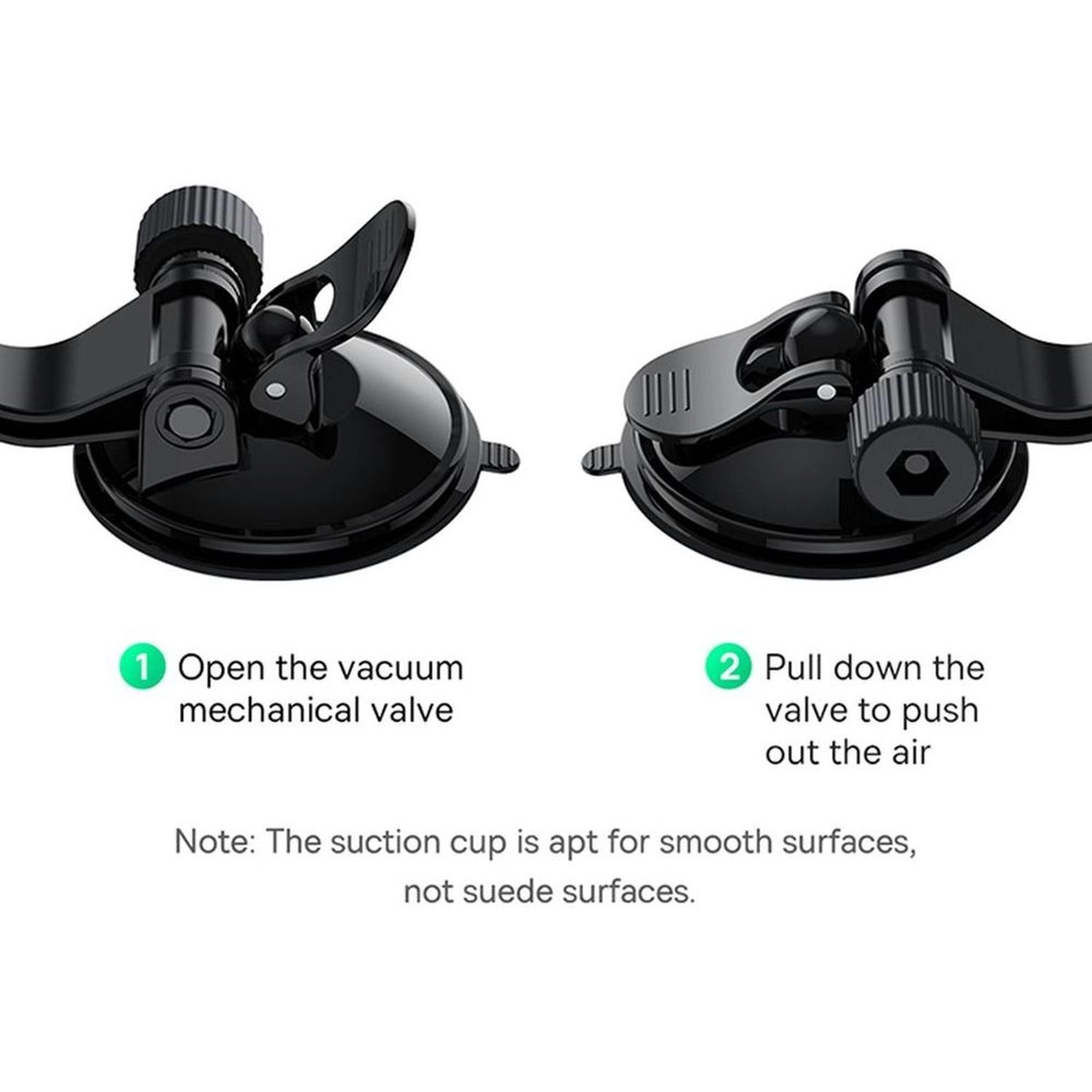 UltraControl Lite - Car Mount Holder Black