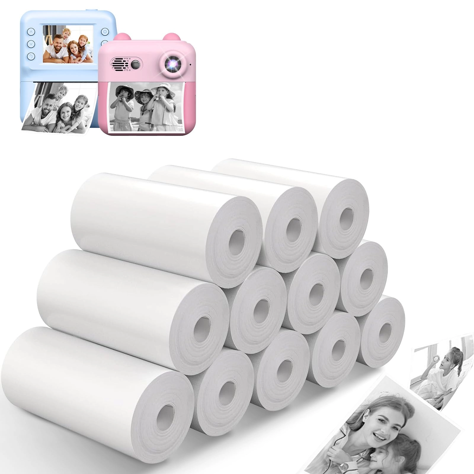 PINREK CameraPaper - 12 Rolls 57X30 Millimeters