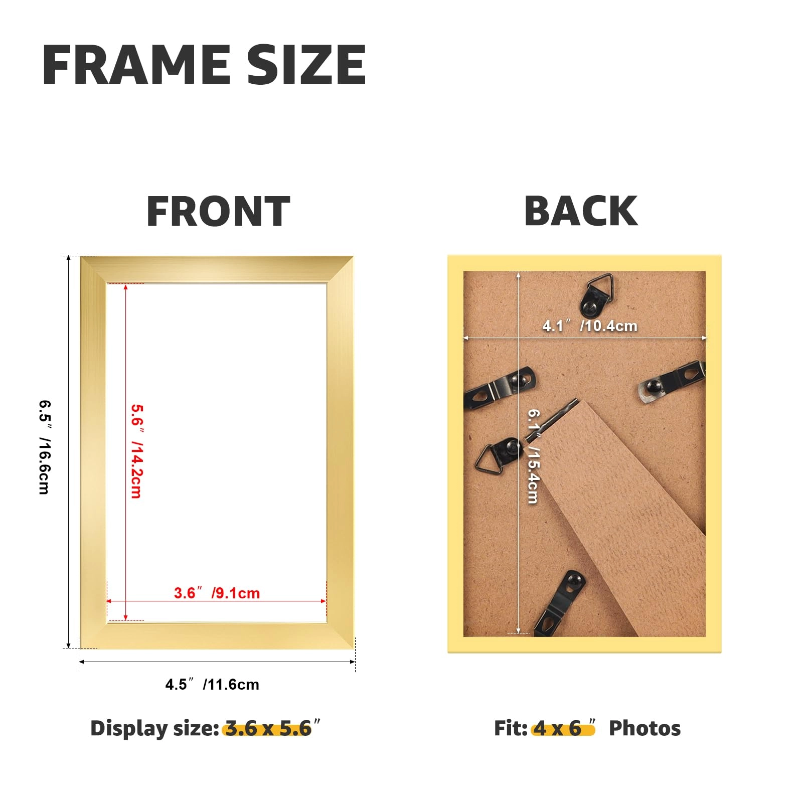 Picture Frame Set - 4x6