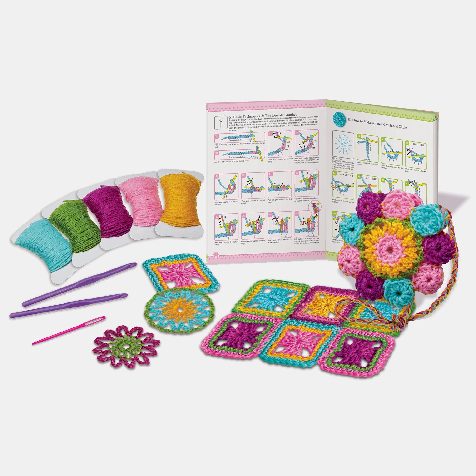 Easy-To-Do Crochet Art Kit - 9 piece(s)