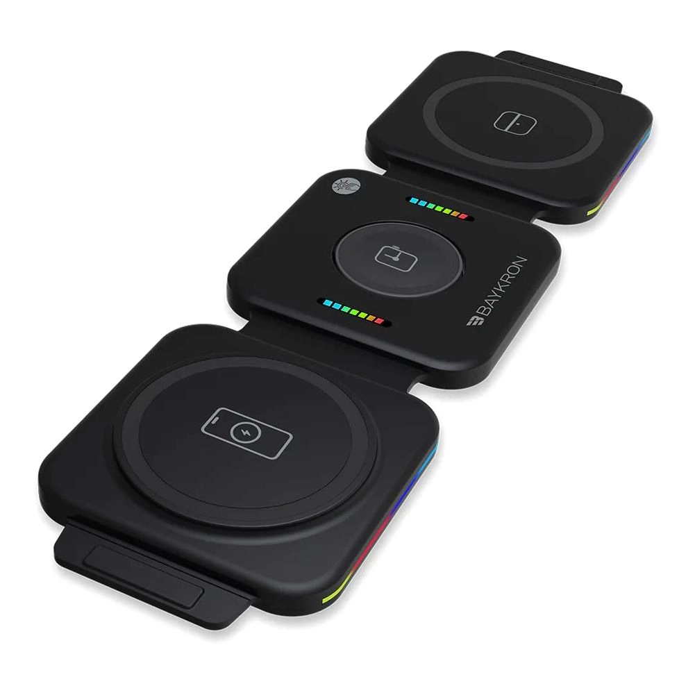 Baykron Premium Trio Folding Charger USB-C to USB-C 1.2m