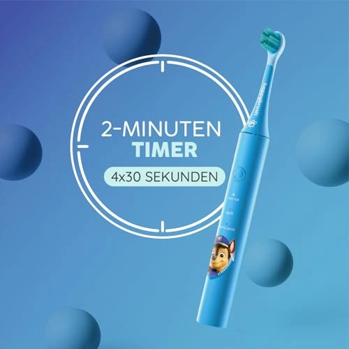 Eco Vibe Kids - Paw Patrol 4 Weeks Battery 6 Brush Heads