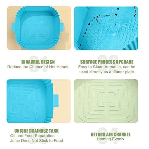 Silicone Air Fryer Pot - Silicone 1 piece(s)