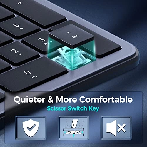 Wireless Bluetooth Keyboard - DE Wireless