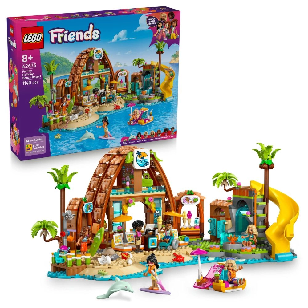 LEGO Friends Family Holiday Beach Resort (42673)