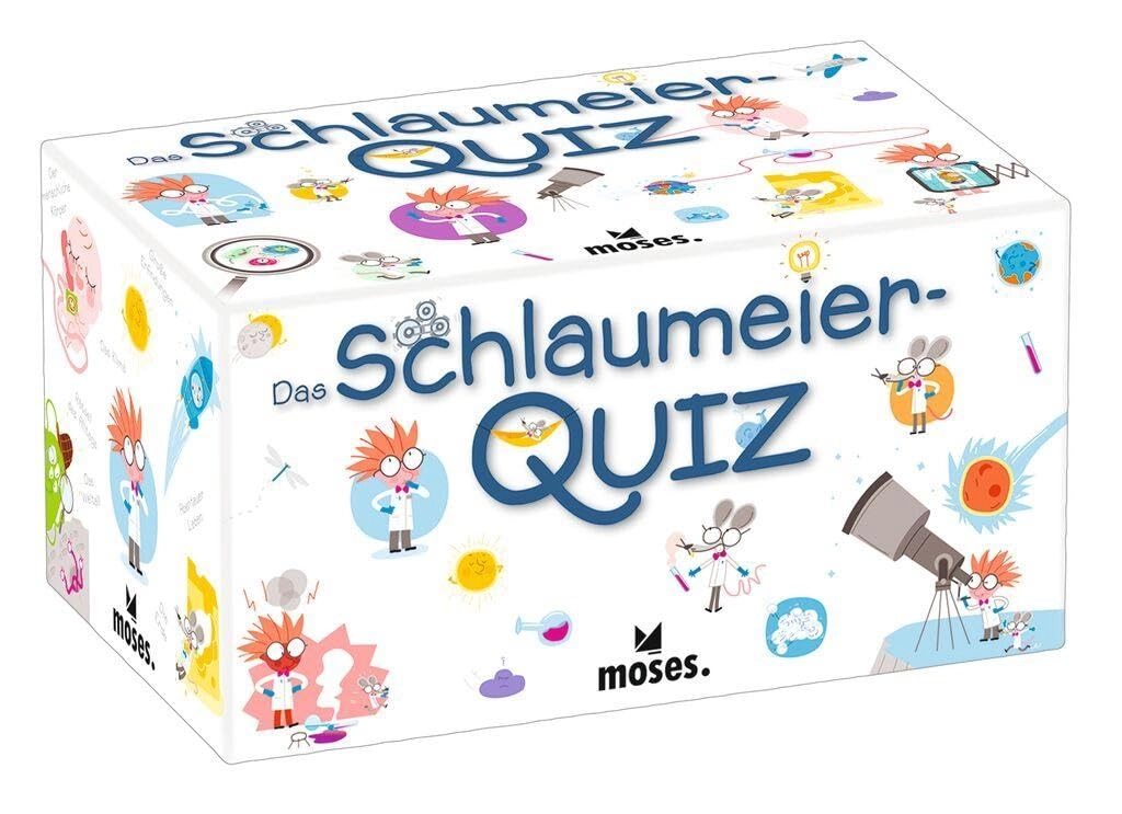 moses. The Schlaumeier Quiz - German 8 years and up 100 pieces