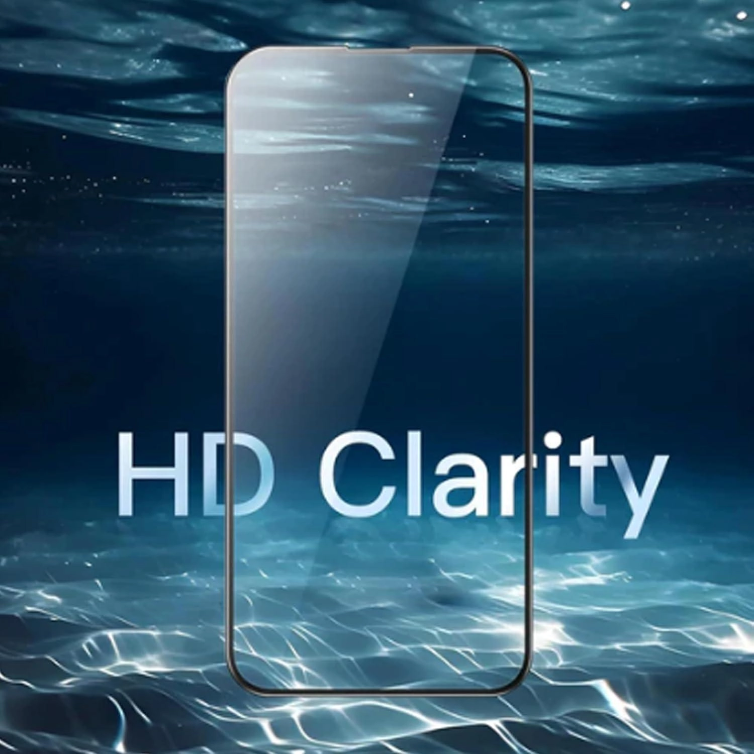 Clear Tempered Glass Screen Protector for iPhone 16 Pro