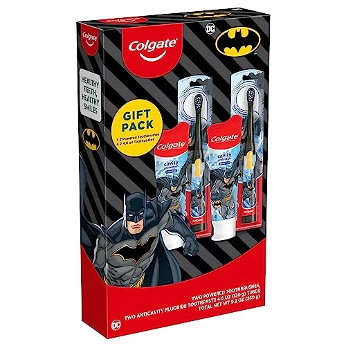 Kids Battery Toothbrush - Extra Soft + Kids Toothpaste