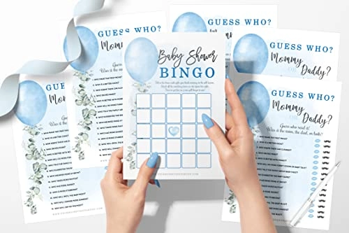Boy Baby Shower Games - English