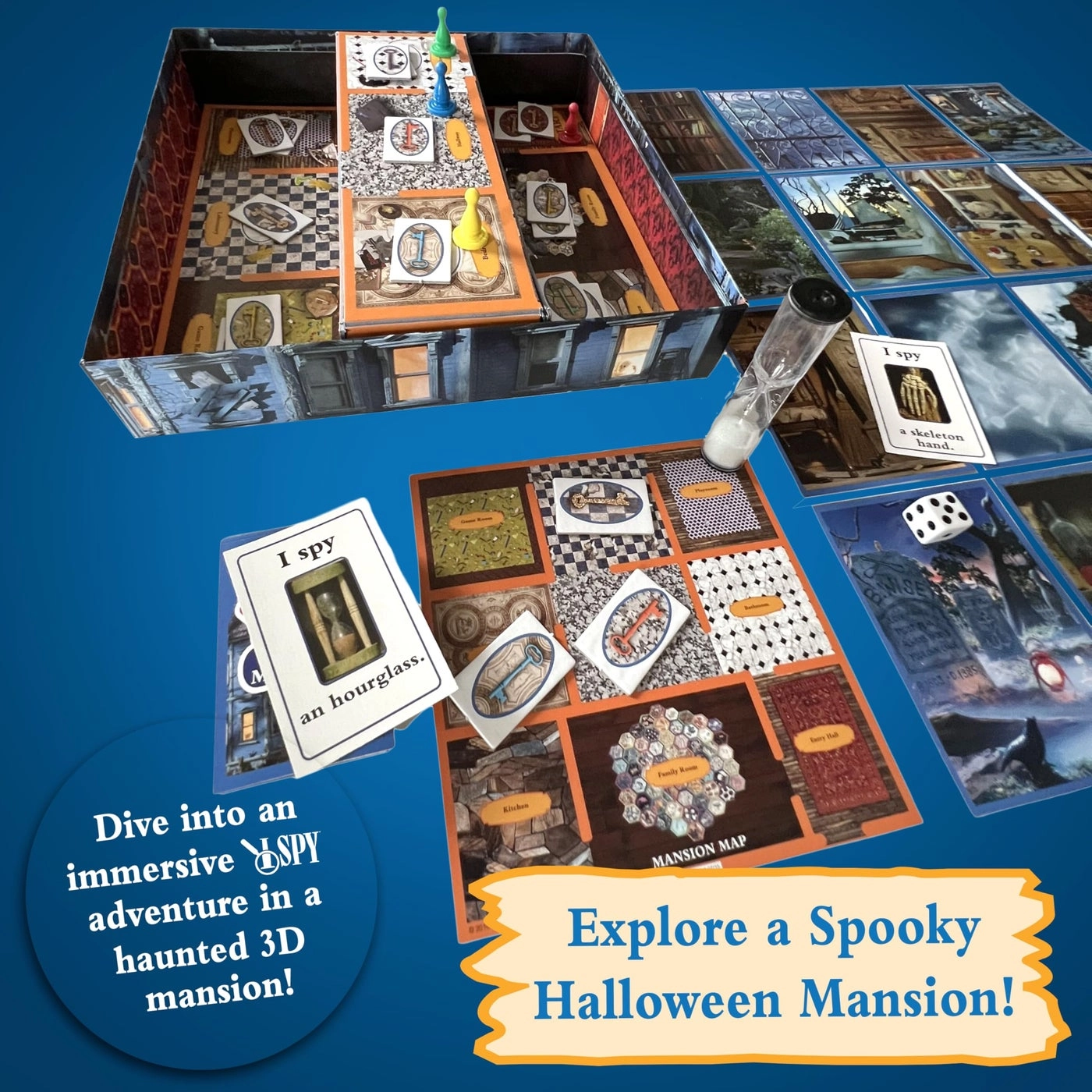 I SPY Spooky Mansion Game