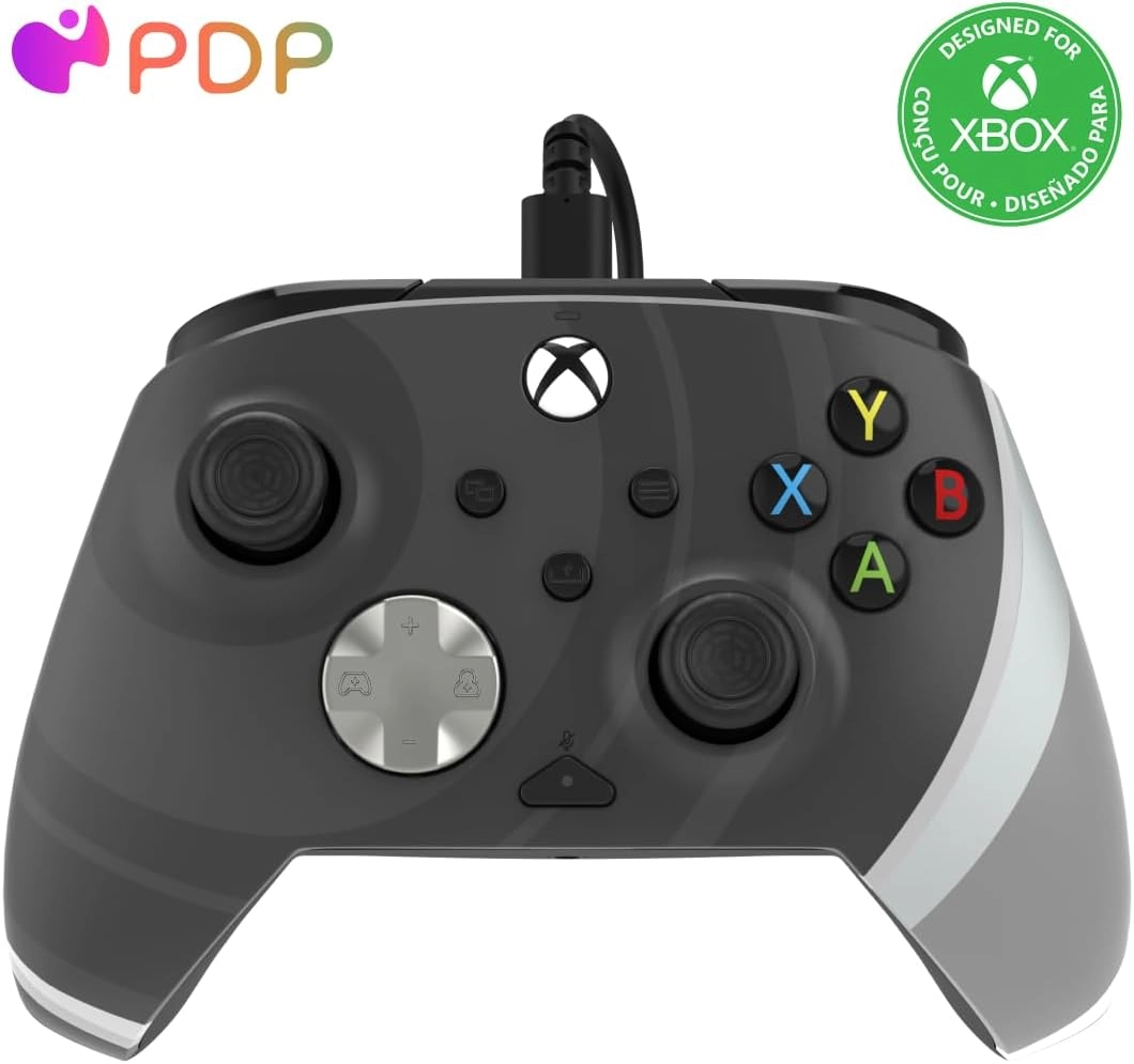 DIGITRONICS Electric Wired Controller - White Xbox Series X