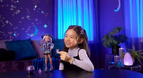 Layla Stone Crystal Witch Doll - Moonspell Magic Cauldron Ages 4+