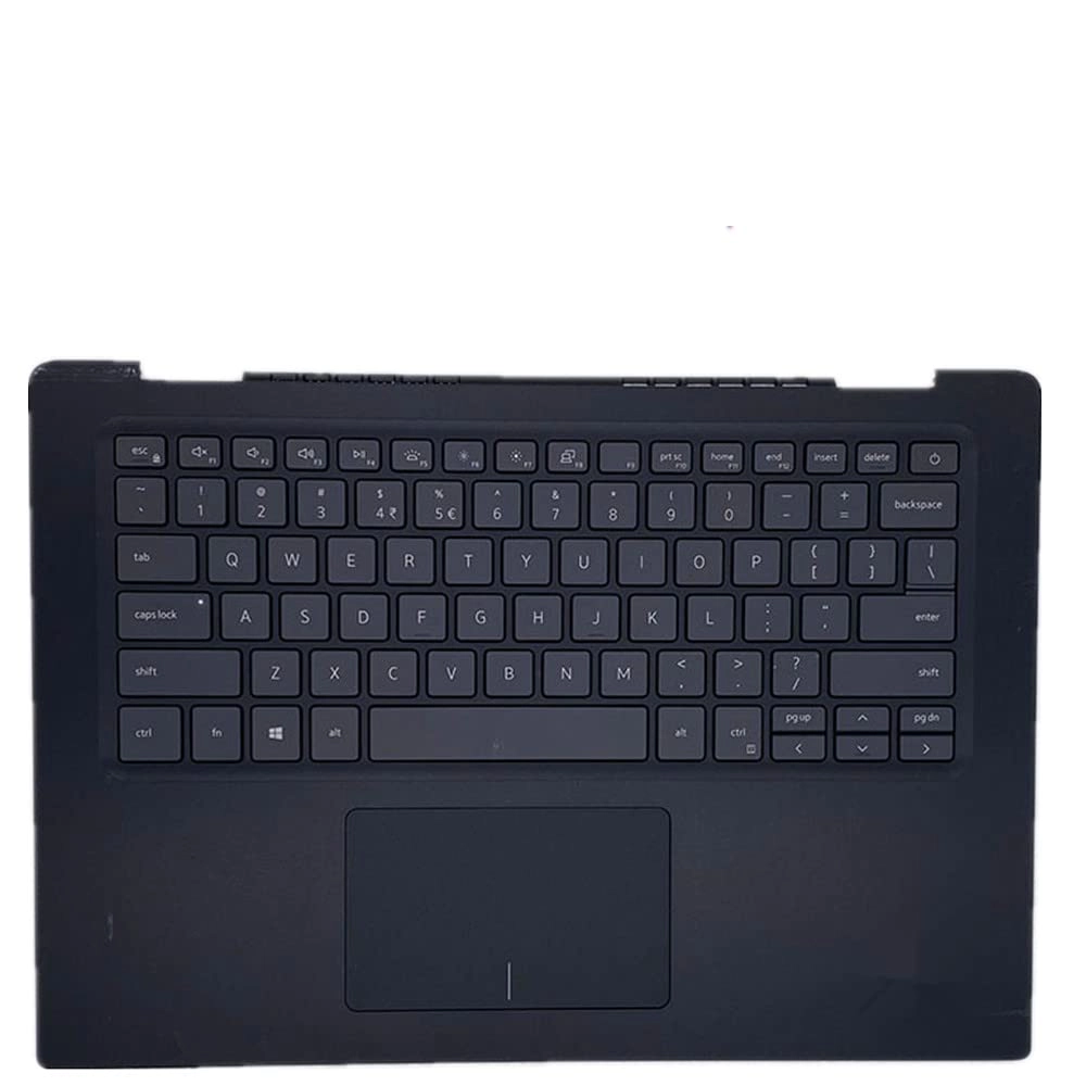 fqparts Vostro 5490 - Upper Case Cover C Shell Keyboard Touchpad Black US English Layout